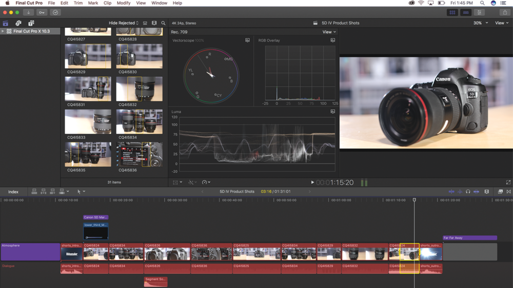 final cut pro x 10.3.4 or later